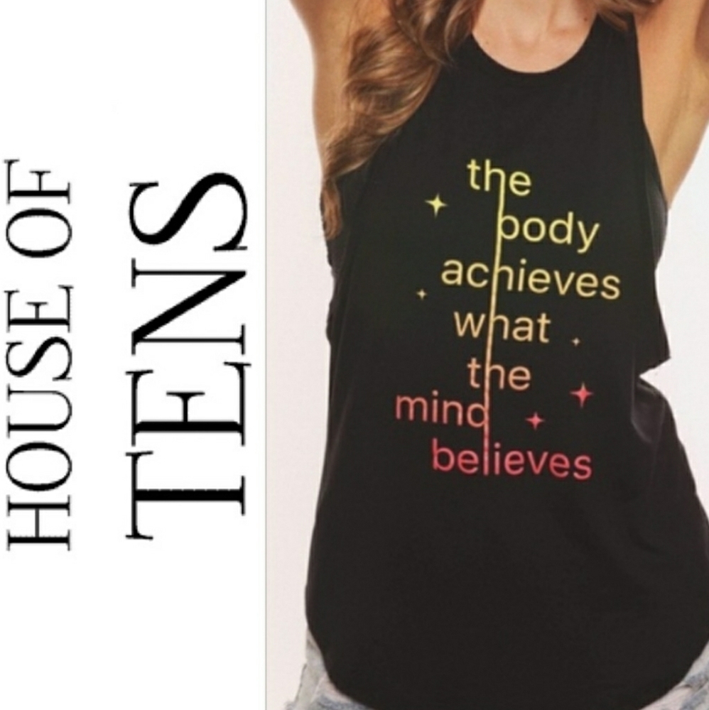 NWOT House of Tens racerback tank
